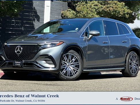 Used 2023 Mercedes-Benz EQS 580 4MATIC SUV image 1