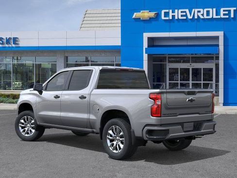 New 2026 Chevrolet Silverado 1500 Custom w/ LPO, Dark Essentials Package RWD image 3