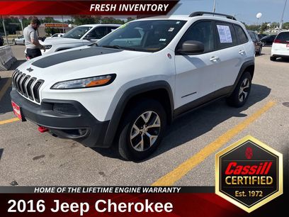 Used 2016 Jeep Cherokee Trailhawk w/ Leather Interior Group