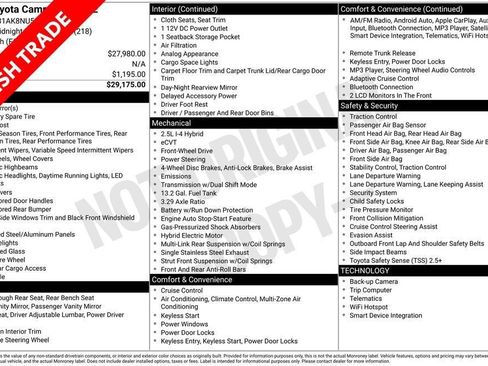 Used 2022 Toyota Camry LE image 6