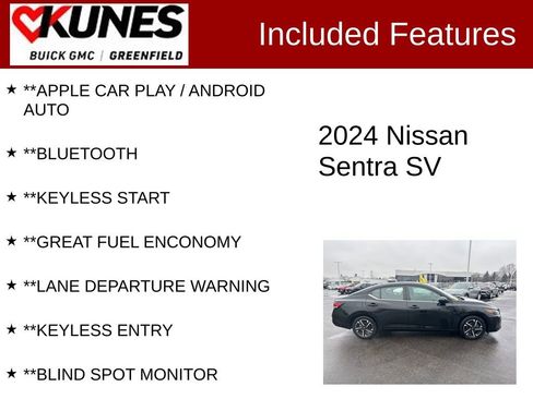 Used 2024 Nissan Sentra SV image 2