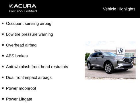Certified 2024 Acura MDX w/ Advance Package AWD/4WD image 13