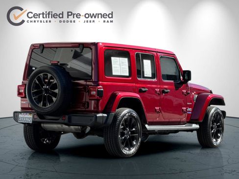 Certified 2021 Jeep Wrangler Unlimited Sahara w/ Cold Weather Group image 4