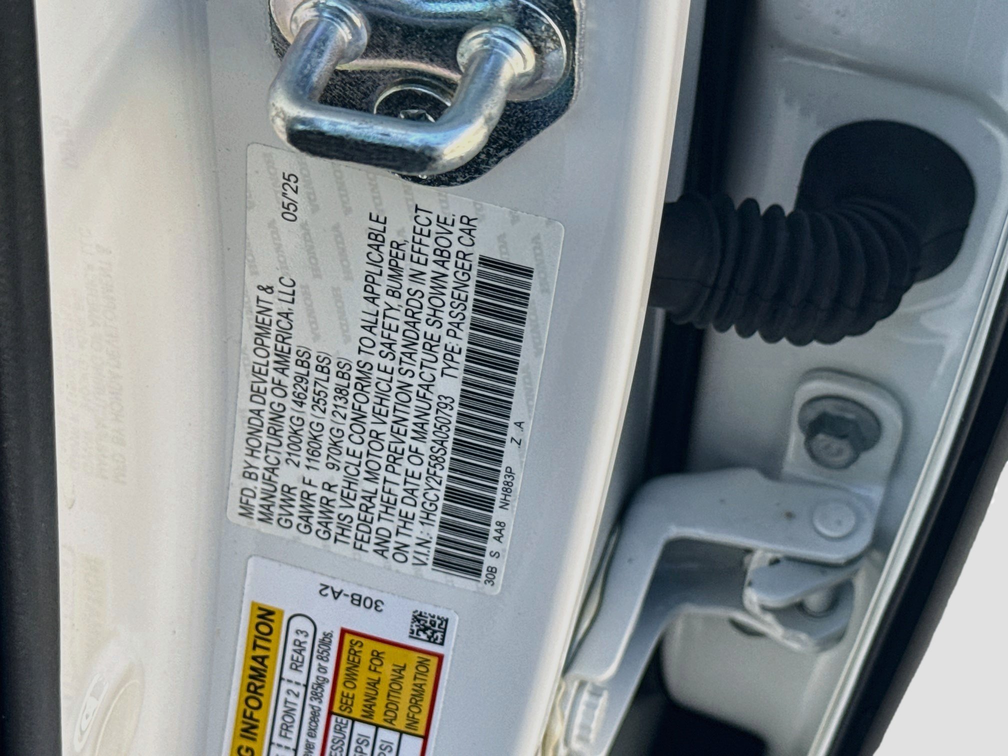 Certified 2025 Honda Accord Sport image 37