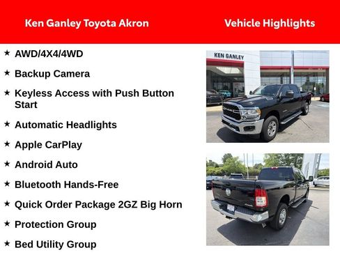 Used 2024 RAM 2500 Big Horn w/ Bed Utility Group AWD/4WD image 2