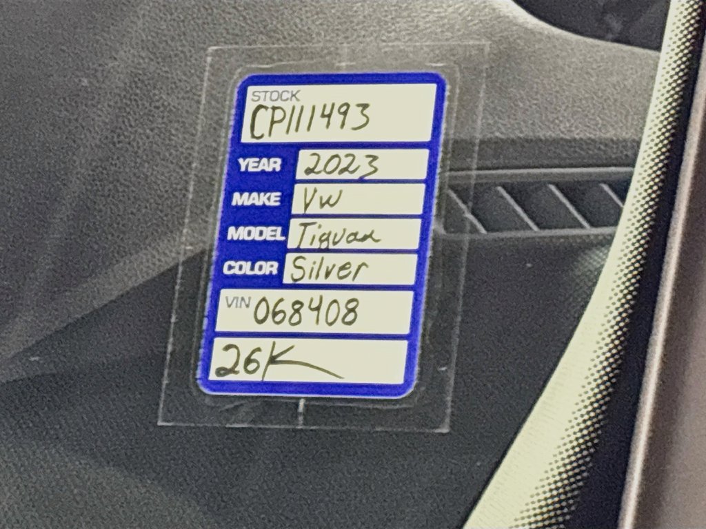 Certified 2023 Volkswagen Tiguan S w/ Driver Assistance Package FWD image 25