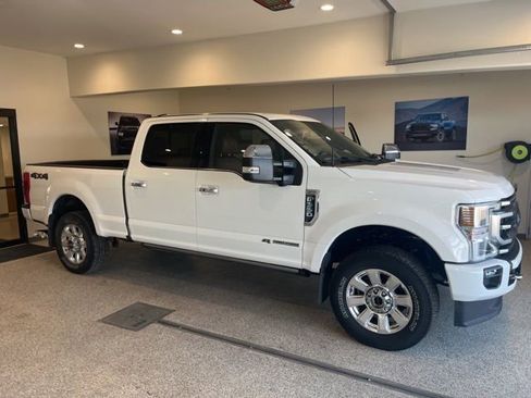 Used 2022 Ford F350 Platinum w/ Snow Plow Prep Package image 1