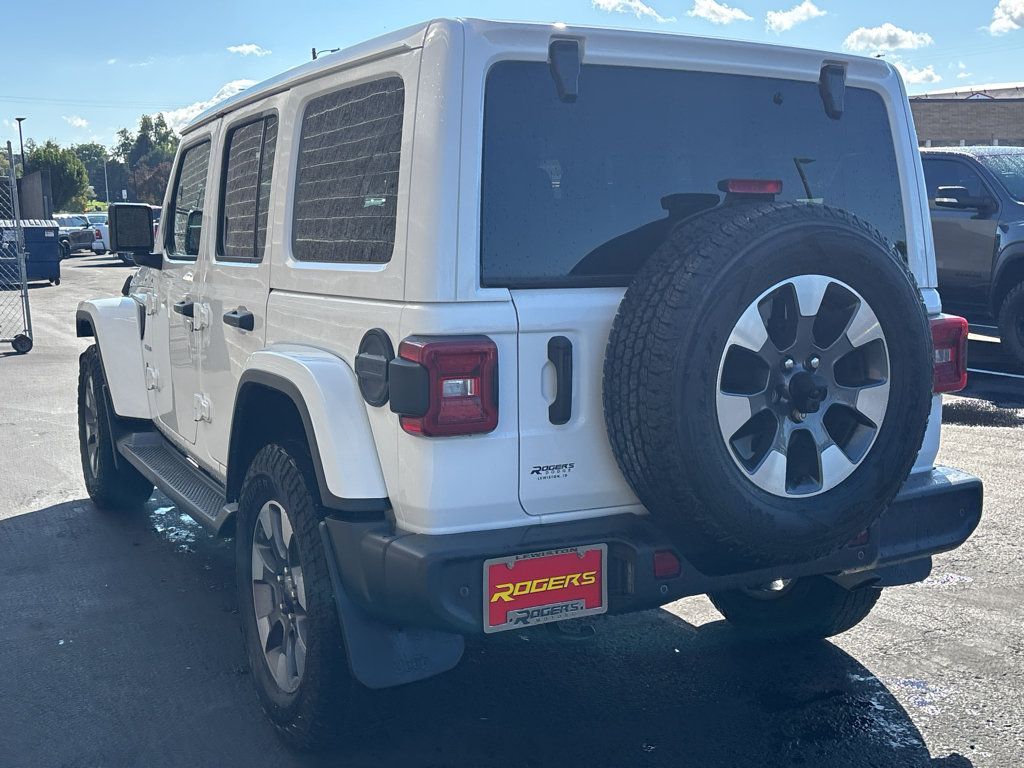 Used 2021 Jeep Wrangler Unlimited Sahara w/ Uconnect 4C Nav & Sound Group AWD/4WD image 8