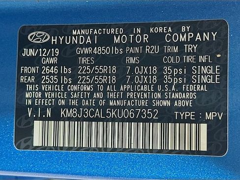 Used 2019 Hyundai Tucson Ultimate w/ Cargo Package AWD/4WD image 35