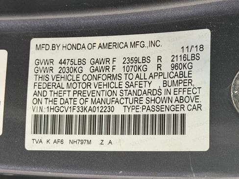 Used 2019 Honda Accord Sport image 27