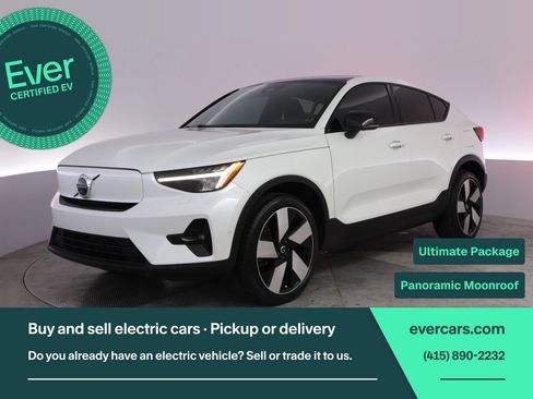 Used 2023 Volvo C40 P8 Recharge Ultimate AWD/4WD image 1