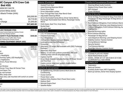 Used 2024 GMC Canyon AT4 w/ Technology Package
