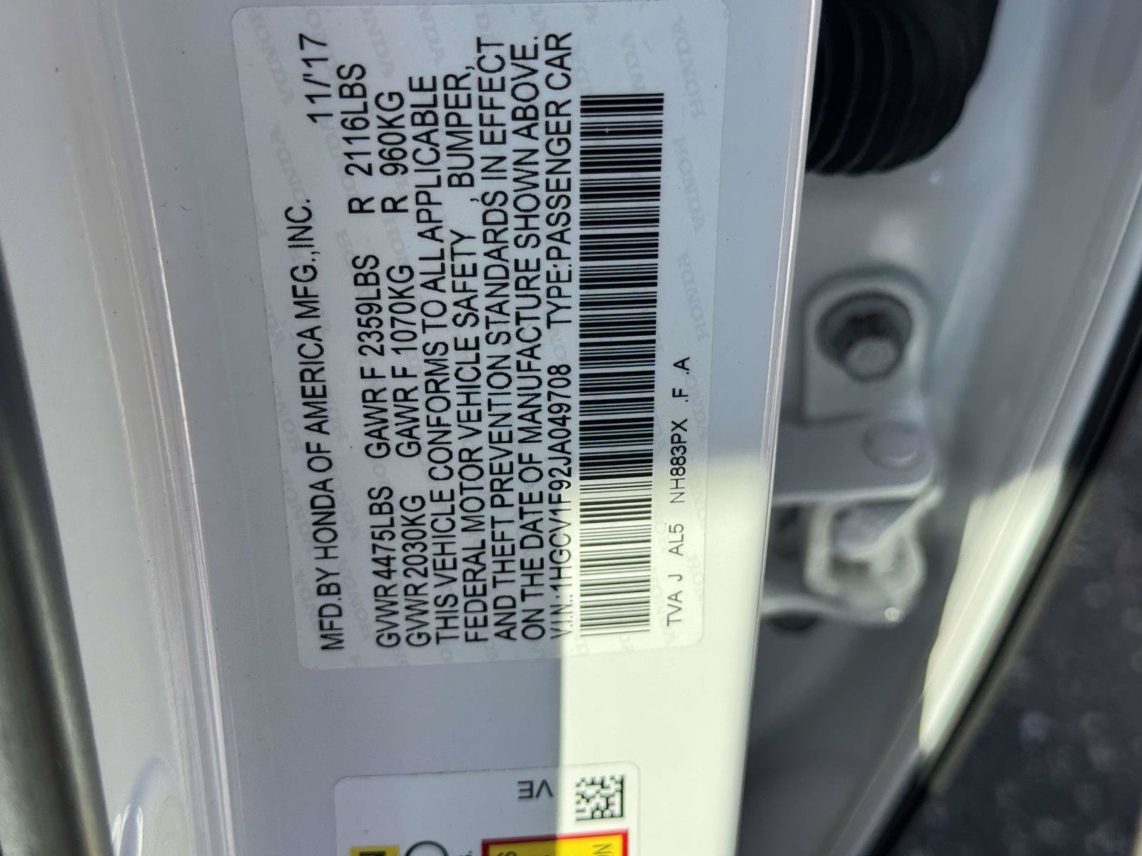 Used 2018 Honda Accord Touring image 31