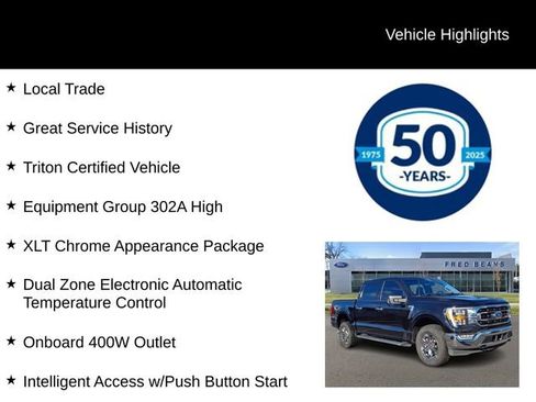 Used 2023 Ford F150 XLT w/ Equipment Group 302A High AWD/4WD image 6