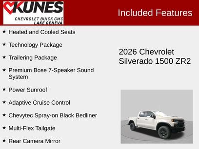 New 2026 Chevrolet Silverado 1500 ZR2