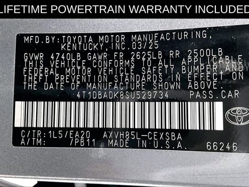 Used 2025 Toyota Camry SE w/ Convenience Package AWD/4WD image 42