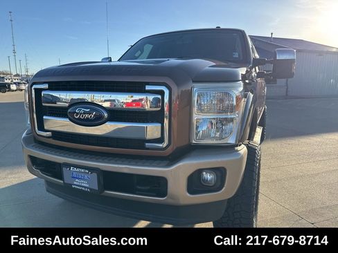 Used 2012 Ford F250 King Ranch w/ King Ranch w/Chrome Pkg image 38