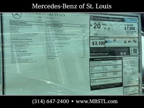 New 2026 Mercedes-Benz GLE 53 AMG 4MATIC image 5