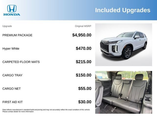 Used 2024 Hyundai Palisade SEL w/ Premium Package FWD image 3