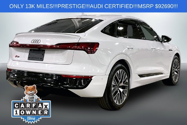 Used 2024 Audi Q8 e-tron Prestige w/ Prestige Package AWD/4WD image 13