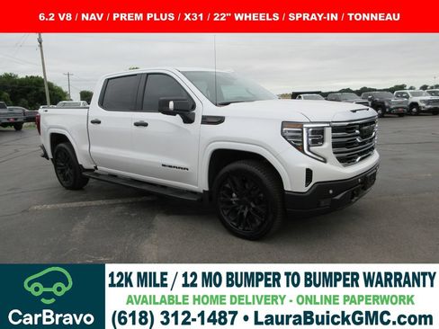 Certified 2023 GMC Sierra 1500 SLT w/ SLT Premium Plus Package AWD/4WD image 1