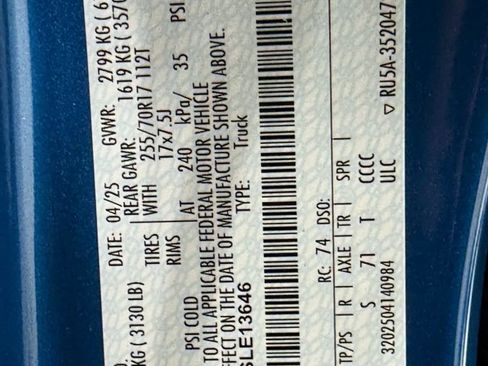 New 2025 Ford Ranger XLT w/ Equipment Group 301A High image 38