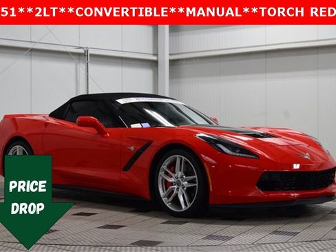 Used 2014 Chevrolet Corvette Stingray Convertible w/ 2LT Preferred Equipment Group image 1