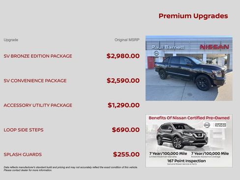 Certified 2024 Nissan Titan SV w/ SV Bronze Edition Package image 9