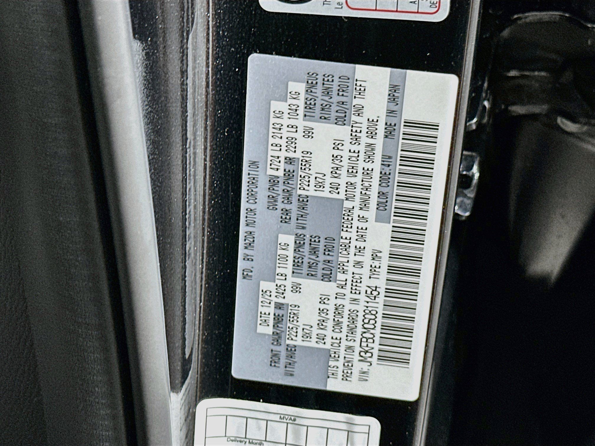 Used 2025 MAZDA CX-5 Carbon Edition AWD/4WD image 12