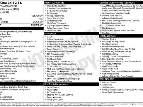 Certified 2023 MAZDA CX-5 AWD 2.5 S image 6