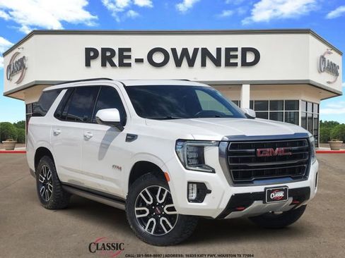 Used 2021 GMC Yukon AT4 w/ Rear Media and Nav Package AWD/4WD image 1