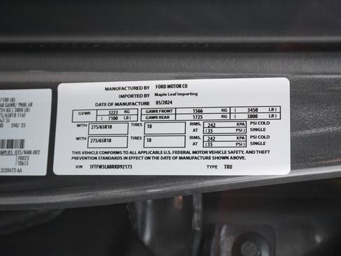 Used 2024 Ford F150 XLT image 34