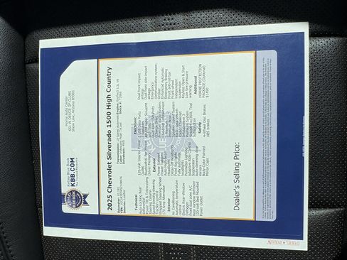 Used 2025 Chevrolet Silverado 1500 High Country w/ High Country Premium Package image 31