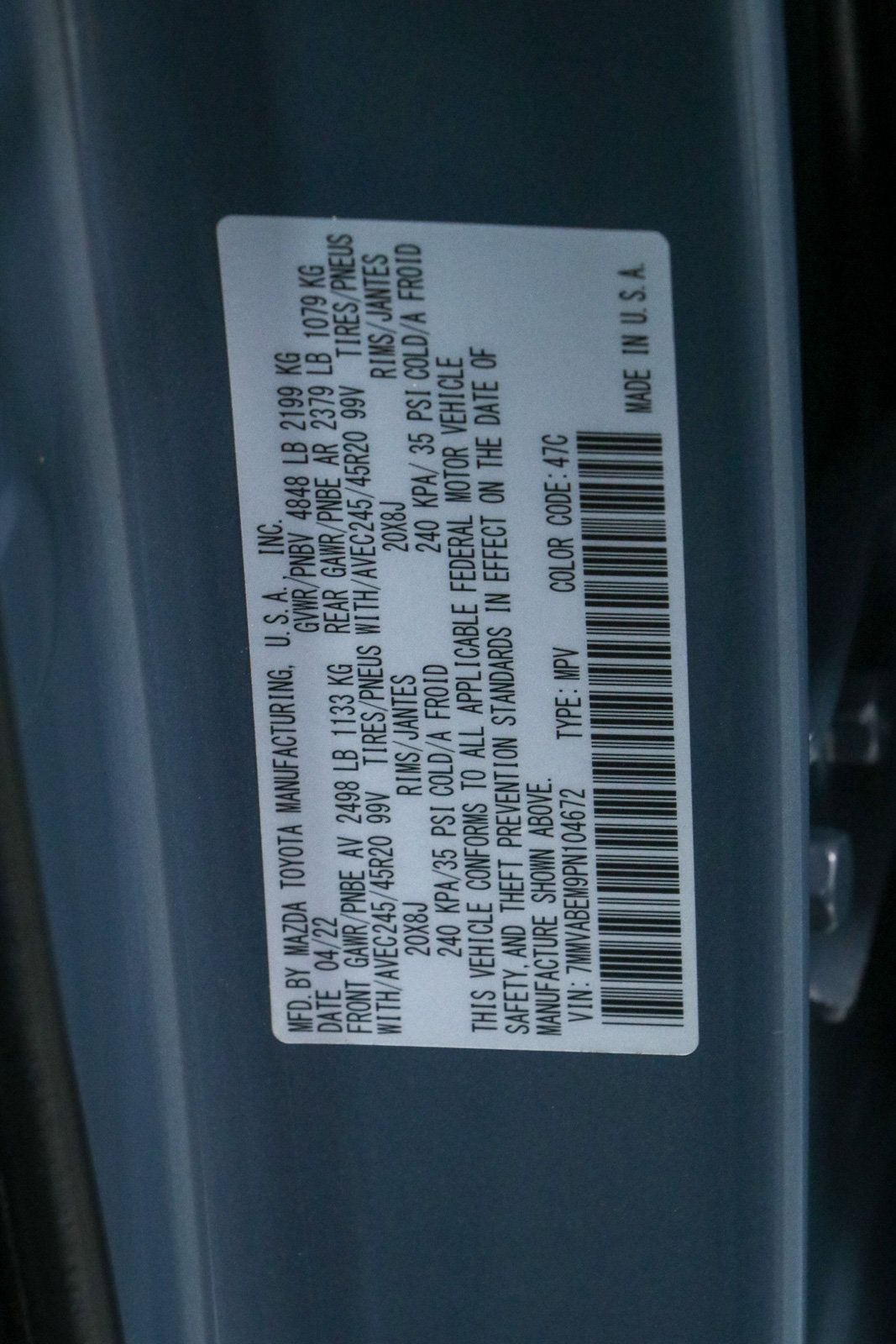 Used 2023 MAZDA CX-50 AWD 2.5 S w/ Cargo Package image 34