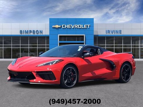 Used 2023 Chevrolet Corvette Stingray Premium Conv w/ Z51 Performance Package RWD image 1