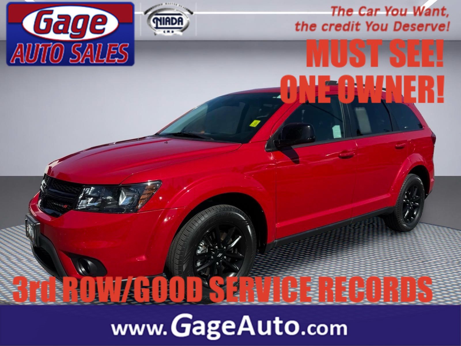 Used 2019 Dodge Journey SE w/ Blacktop Package FWD image 1