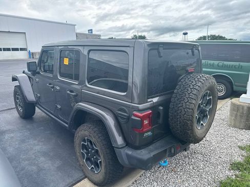 Used 2022 Jeep Wrangler Unlimited Rubicon 4xe w/ Steel Bumper Group AWD/4WD image 2