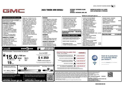 Used 2023 GMC Yukon Denali w/ Denali Reserve Package AWD/4WD image 4
