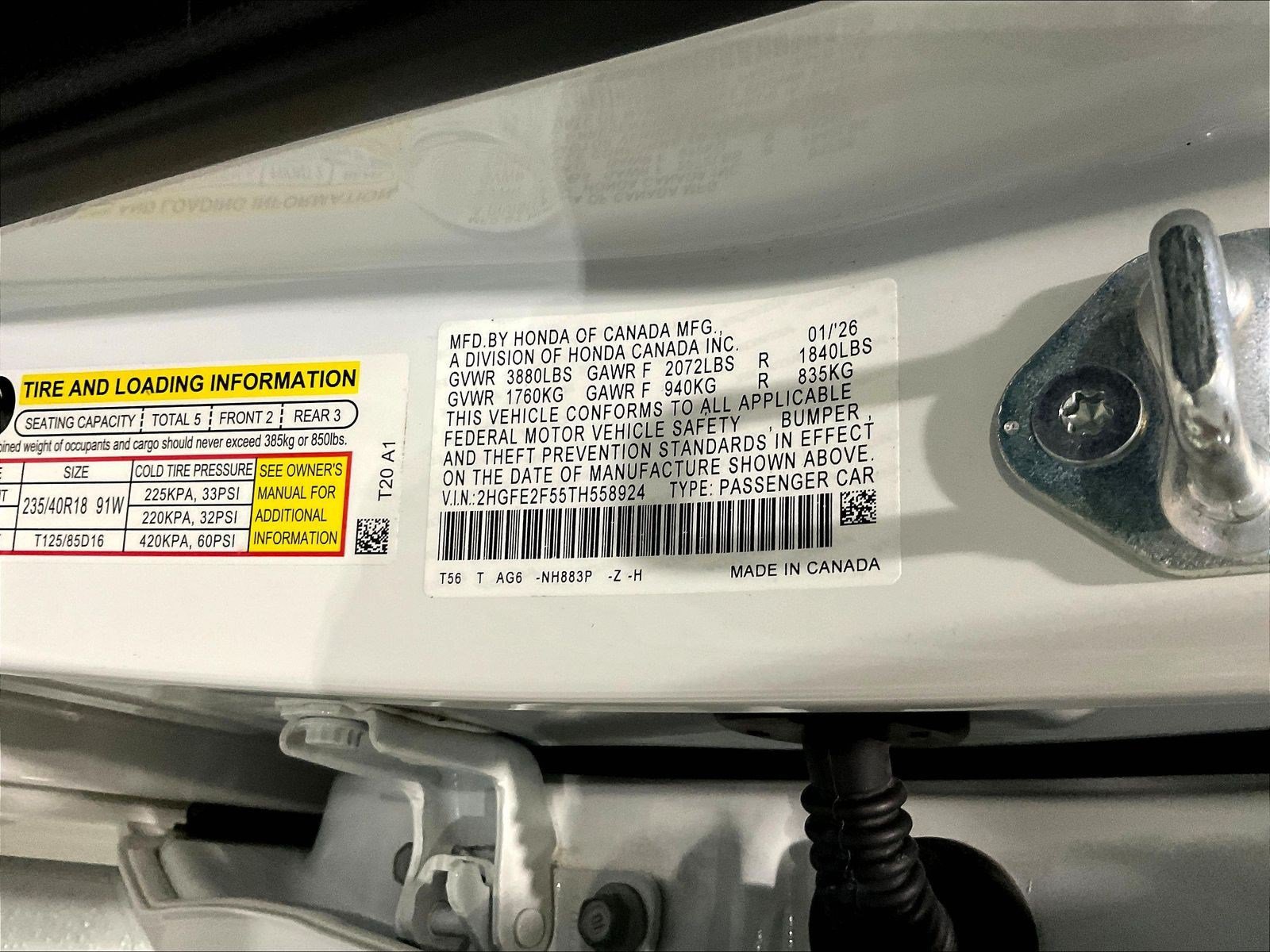Used 2026 Honda Civic Sport image 18