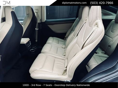 Used 2017 Tesla Model X 100D AWD/4WD image 25