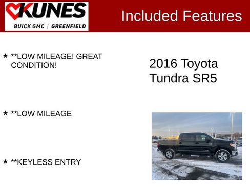 Used 2016 Toyota Tundra SR5 image 3