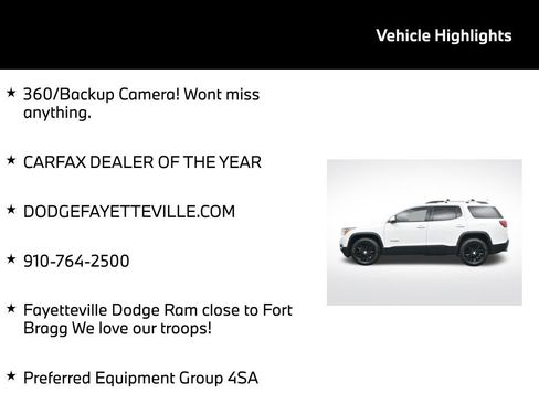 Used 2017 GMC Acadia SLT FWD image 5