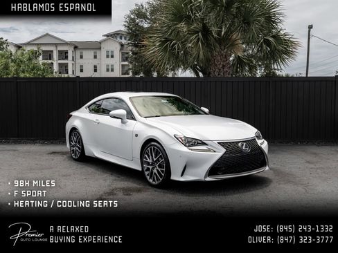 Used 2017 Lexus RC 200t F Sport RWD image 1