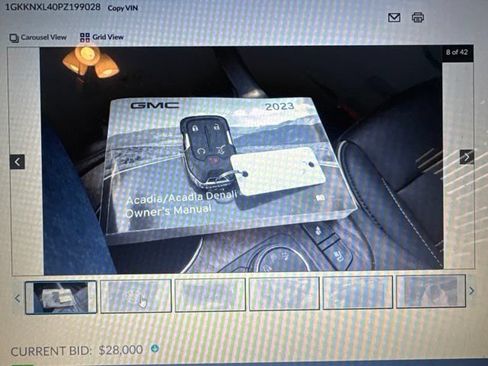 Used 2023 GMC Acadia Denali w/ Denali Technology Package AWD/4WD image 6