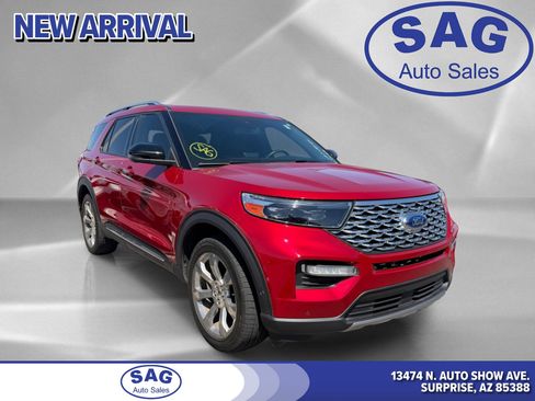 Used 2020 Ford Explorer Platinum w/ Premium Technology Package AWD/4WD image 1
