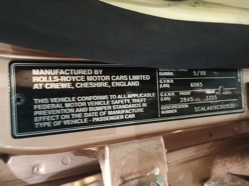Used 1999 Rolls-Royce Silver Seraph RWD image 71