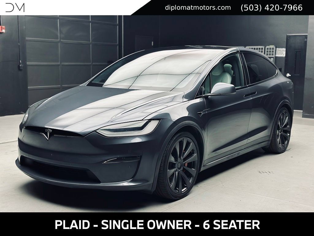 Used 2023 Tesla Model X Plaid AWD/4WD image 1