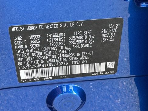 Used 2022 Honda HR-V Sport image 34