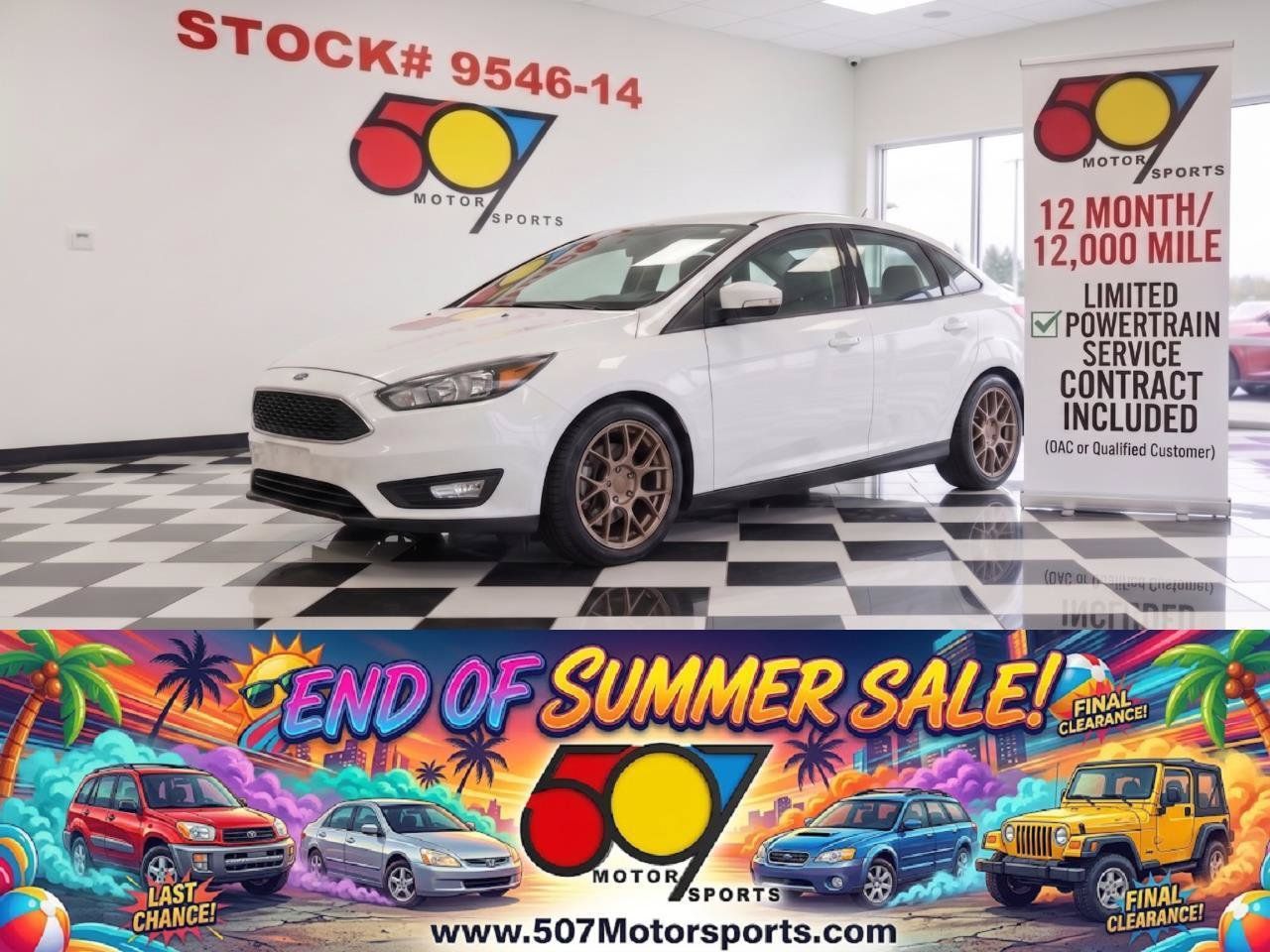 Used 2017 Ford Focus SE FWD image 1