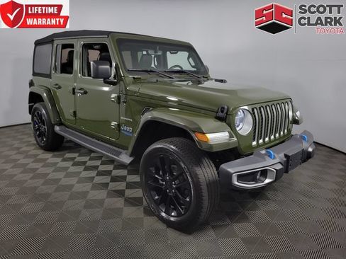 Used 2022 Jeep Wrangler Unlimited Sahara AWD/4WD image 1